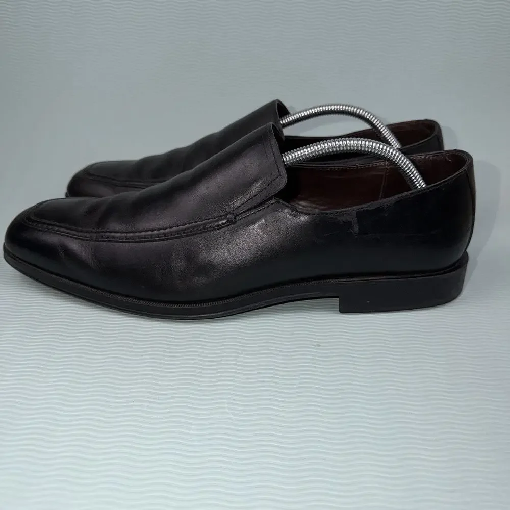 Allen Edmonds Bucktown Loafers Men’s Size 12D Black Leather Dress Slip On Shoes